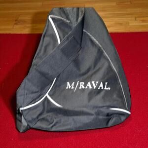 Miraval Spa Travel Workout Tote Sling Backpack Hidden Zipper Pilates Gym Bag